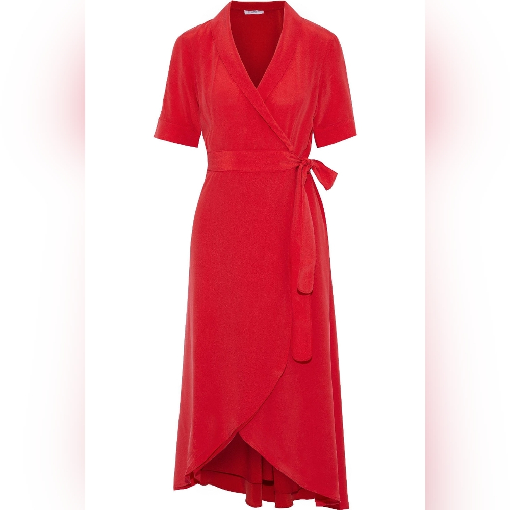 Equipment Femme Imogene silk dress